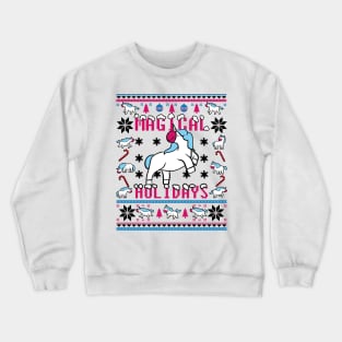 Funny Unicorn Lover Ugly Christmas Sweater Crewneck Sweatshirt